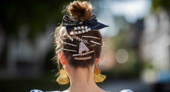 DIY hair accessories for summer weekend